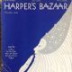 Erté - Harper's Bazaar Magazine Cover [United States] (December 1932)