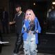 Madonna Leaves Bowery Hotel in New York