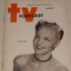 Peggy Lee - TV Forecast Magazine Cover [United States] (30 June 1951)