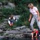PRINCESS DIANA AND PRINCE WILLIAM AND PRINCE HARRY AT BALMORAL IN SCOTLAND, BRITAIN - 1987