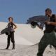 Jolene Blalock as Captain Lola Beck in Starship Troopers 3: Marauder
