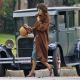 Angelina Jolie On The Set Of THE CHANGELING 2007-10-15
