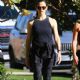 Jennifer Garner – Morning walk with a friend in Pacific Palisades