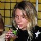 Lottie Moss at the Bluebird Cafe on the Kings Road in Chelsea