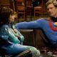 Danielle Harris as Felicia Freeze and Ryan McPartlin as Will Powers in Super Capers. Photo by Phil Nee.