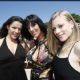 Estelle Desanges (Stéphanie Bucher), Tina Lys and Yasmine (Hafida El Khabchi) during the 62nd International Cannes Film Festival on May 20th, 2009 in Cannes, France