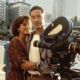 Keanu Reeves as Officer Jack Traven and Sandra Bullock as Annie Porter in Speed (1994)