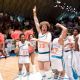 Jay Phillips (left) as “Scootsie Doubleday” celebrates on the court with Will Ferrell (center) as “Jackie Moon” and the rest of their Flint Tropics teammates in New Line Cinema’s comedy, SEMI-PRO. Photo Credit: Frank Masi/New