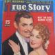 Clark Gable, Jeanette MacDonald - True Story Magazine Cover [United States] (July 1936)