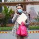 Florence Pugh – shows off her new short hair in New York