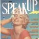 Marilyn Monroe - Speak Up Magazine Cover [Brazil] (January 1991)