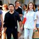 Supermodel Coco Rocha and her husband James Conran go for a stroll hand-in-hand in New York City