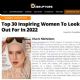 Disruptors Magazine named Charis Michelsen one of the "Top 30 Inspiring Women To Look Out For In 2022"