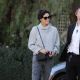 Charlize Theron – In a mock neck knitted sweater as she leaves Bangalô in Los Angeles