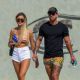 Ellie O’Donnell in Bikini Top and Shorts on holiday in Marbella