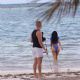 Kim Kardashian – Poto shoot for her SKIMS swimwear line on a tropical getaway