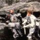 Nigel Terry as Arthur and Nicholas Clay as Lancelot in Excalibur (1981)