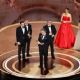 Stephen James, Rhys Salcombe, Paul Lambert, Gerd Nefzer, Gal Gadot, Rachel Zegler at the 97th Oscars (2025)