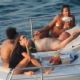 Francesca Sofia Novello – In a swimsuit on a yacht in Italy