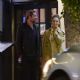 Lily James – With boyfriend Michael Shuman out in Los Angeles