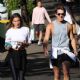 Renee Bargh in Black Tights at Bondi Beach