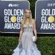 Molly Sims wears Marchesa Dress : 77th Annual Golden Globe Awards