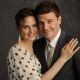 Emily Deschanel and David Boreanaz