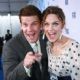 Emily Deschanel and David Boreanaz