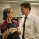 Emily Deschanel and David Boreanaz