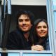 Nina Dobrev and Ian Somerhalder