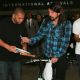 Dave Grohl is seen at LAX