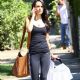 Actress and busy mom Jordana Brewster stops by a gym for a workout in West Hollywood, California on August 24, 2015