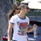 Joe Jonas looks pretty pleased with himself as he steps out with Brazilian model Daiane Sodre for lunch