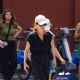 Julianne Moore – Seen in all black fit in New York