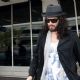 Russell Brand arrives at LAX (Los Angeles International Airport)