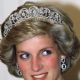 Princess Diana at a state dinner in Canberra - 7 November 1985