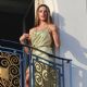 Alessandra Ambrosio – Poses on the balcony during a photoshoot in Cannes