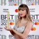 Taylor Swift at the 2021 BRIT Awards