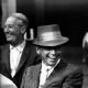 Frank Sinatra With Maurice Chevalier In Background
