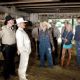 L-r: M.C. GAINEY as Roscoe P. Coltrane, BURT REYNOLDS as Boss Hogg, WILLIE NELSON as Uncle Jesse, JESSICA SIMPSON as Daisy Duke, SEANN WILLIAM SCOTT as Bo Duke and JOHNNY KNOXVILLE as Luke Duke in Warner Bros. Pictures' and Village Roadshow Pictures&#