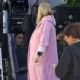 Elisabeth Moss – Pictured on set with director Max Minghella in Los Angeles