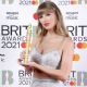 Taylor Swift at the 2021 BRIT Awards