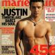 Justin Timberlake - Marie Claire Magazine Cover [United Kingdom] (May 2003)