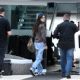 Bella Hadid – Arriving for a Michael Kors photoshoot in Miami