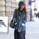 Katie Holmes – Checks her phone while out in New York