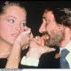 Romy Schneider and Daniel Biasini