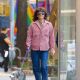 Helena Christensen – Photographed with a mystery guy in New York