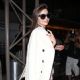 Miranda Kerr departs on a flight at LAX airport in Los Angeles, California on October 5, 2015