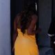Kenya Moore – In yellow dress at the Dancing With The Stars rehearsal studio in Los Angeles