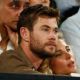 Chris Hemsworth and Elsa Pataky- 2018 Australian Open - Day 14